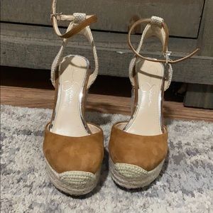 Jessica Simpson Zestah wedges. Size 5.5